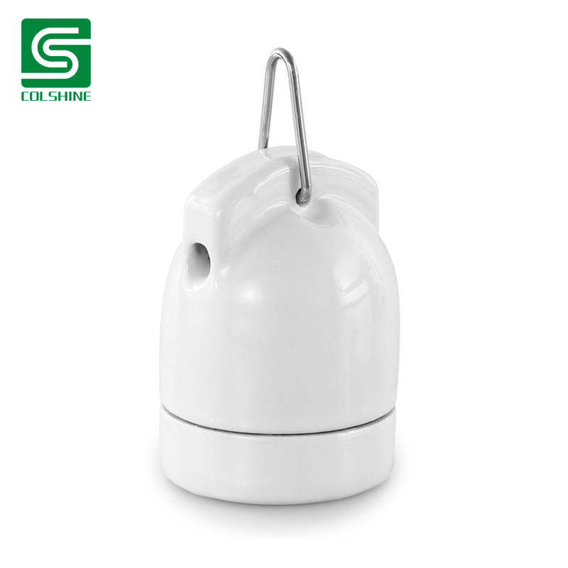 White Lamp Holder